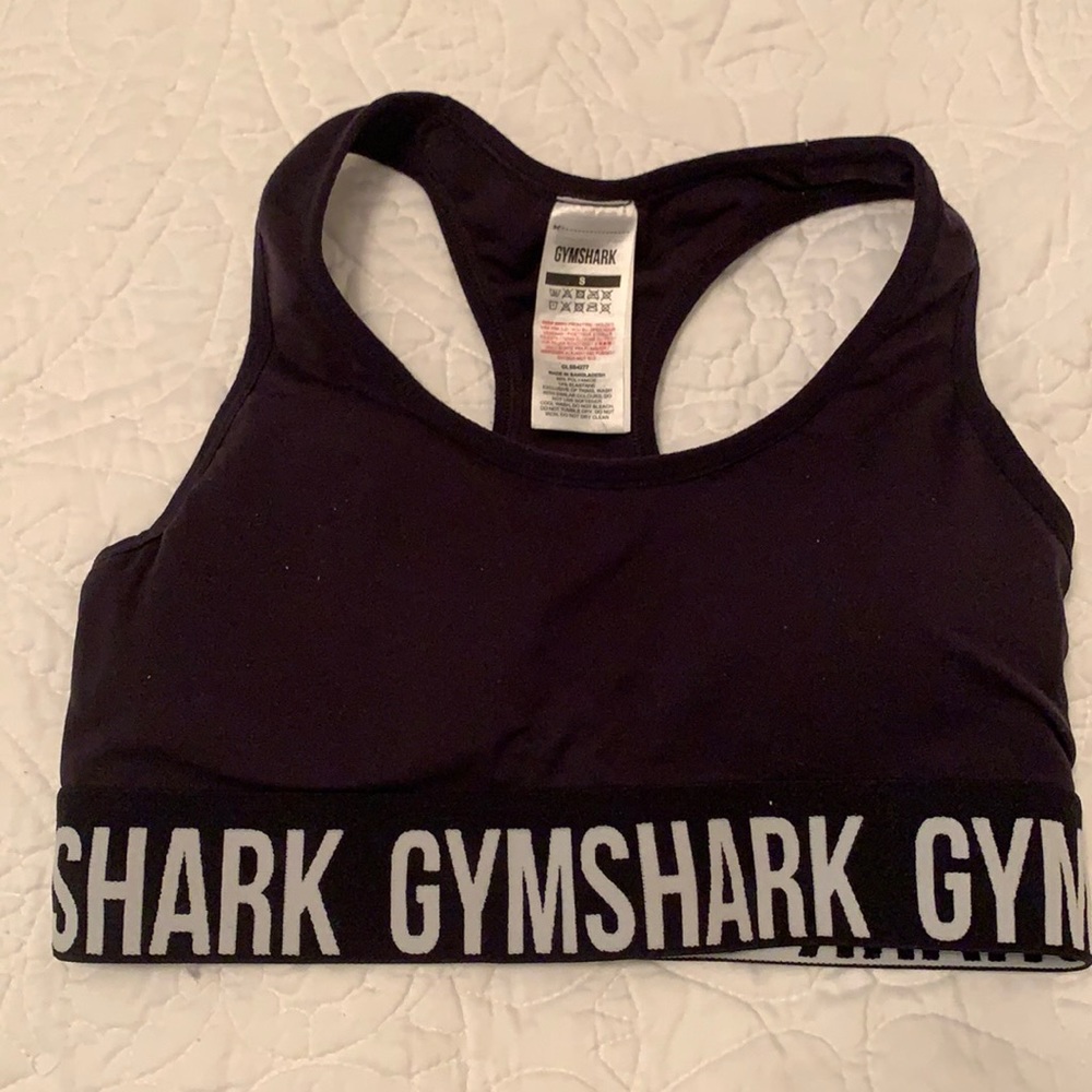 Gymshark black sports bra